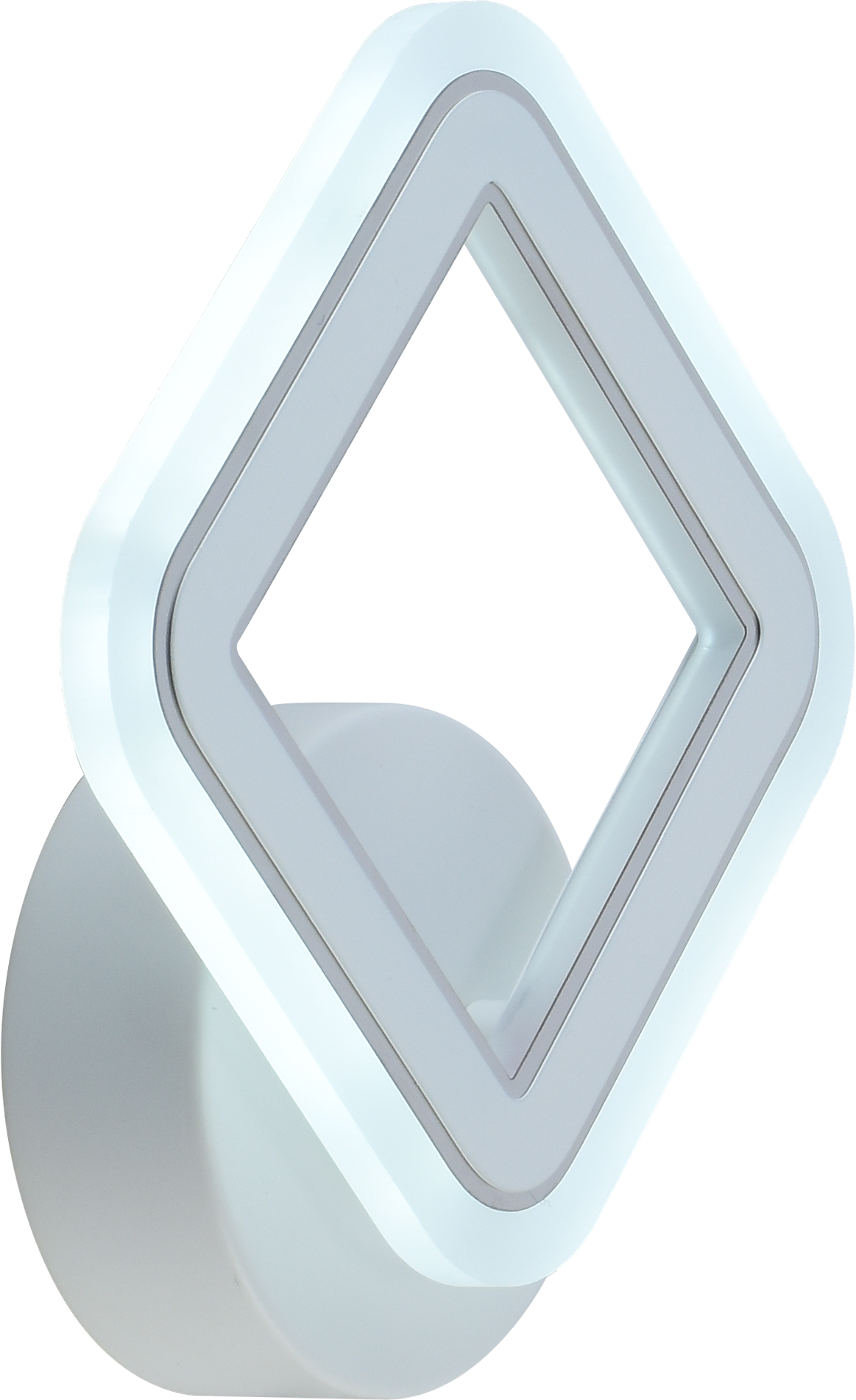 Светильник AU61612/1 WH+CR LED Белый+Хром 14W 3000-6000K 200*180*50