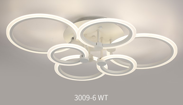 Люстра 3009/6 WT (1) M (RL)