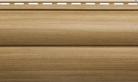 Сайдинг Blockhouse Люкс Каштан BH-03 - 3,00м х 0,226м Альта-Профиль (20)