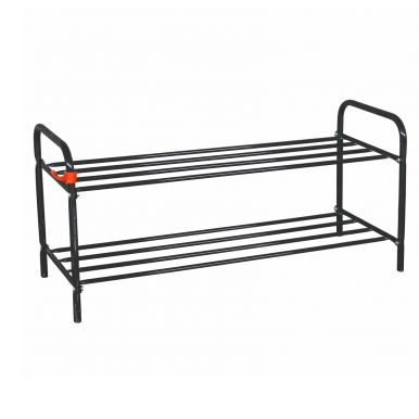 Подставка для обуви "Альфа 32" (Черная)