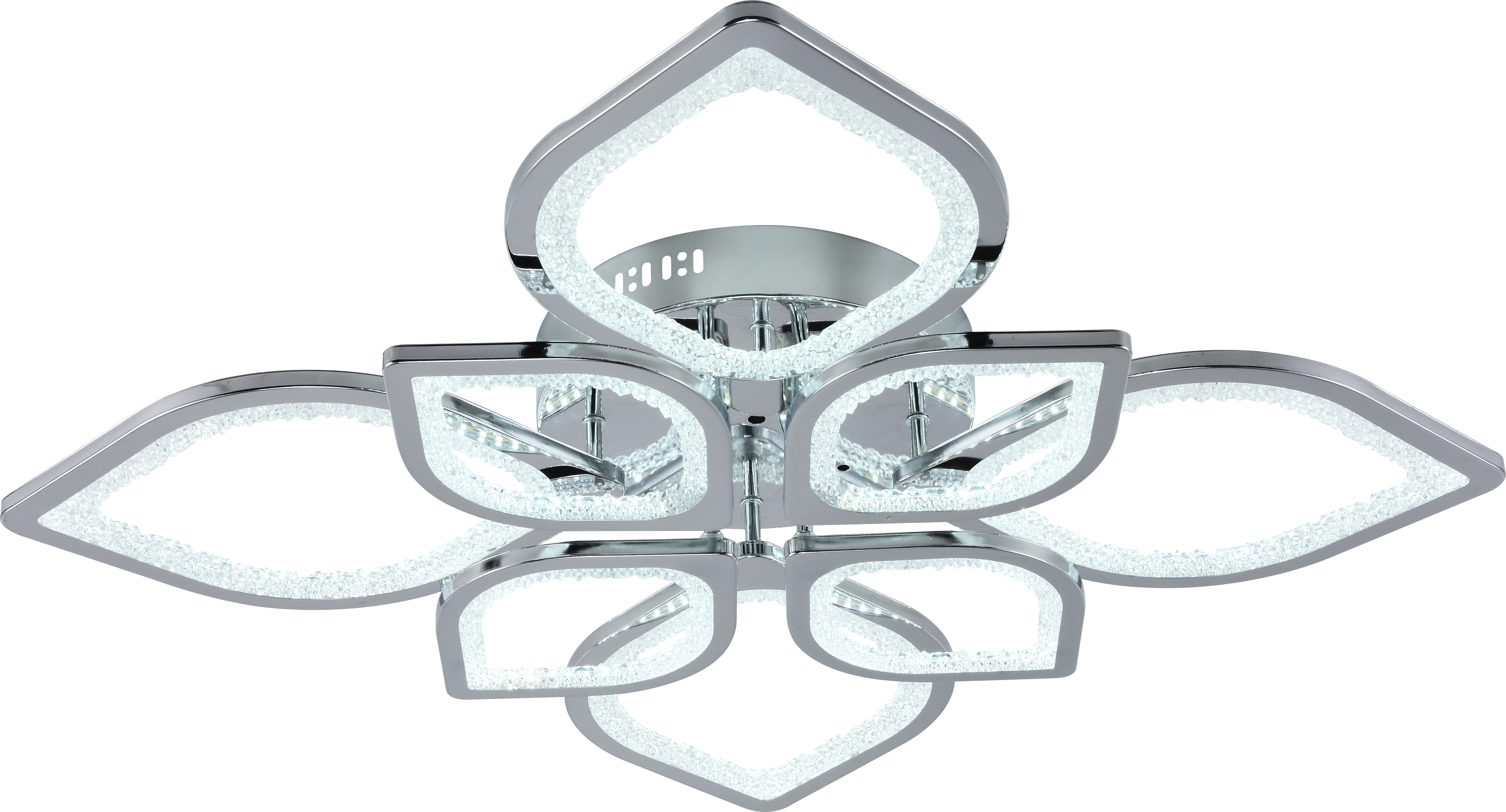 Светильник AU61617/4+4 CR LED Хром 200W ПДУ (805*120)