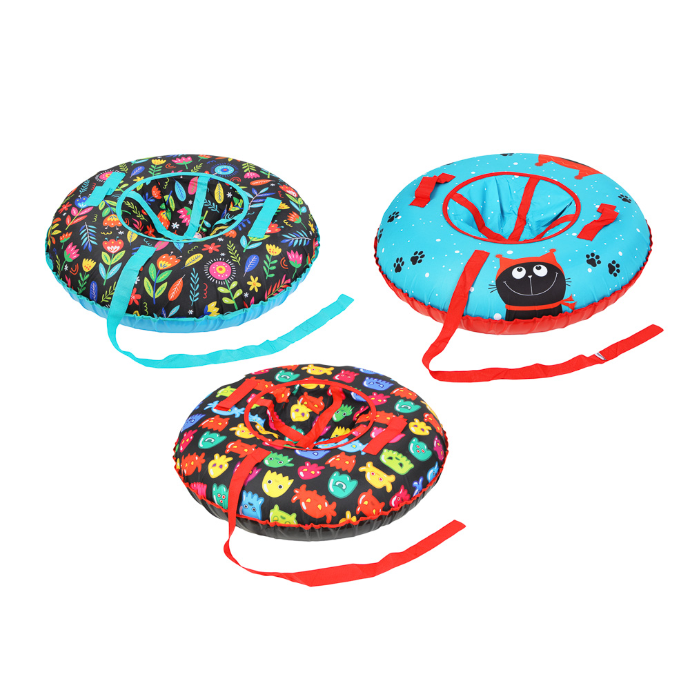 Санки надувные 1х0,75м, овальные (камера R13, Россия)