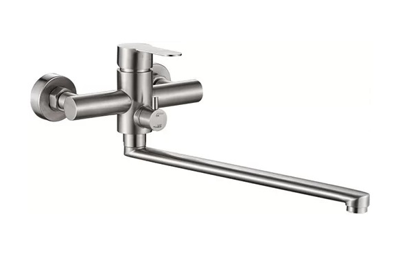 Смеситель ZM ZM30430 (нерж. AISI304) для ванной, картридж 35 мм (20 шт/кор)