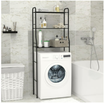 Стеллаж "Атлантик 23" (Черный)