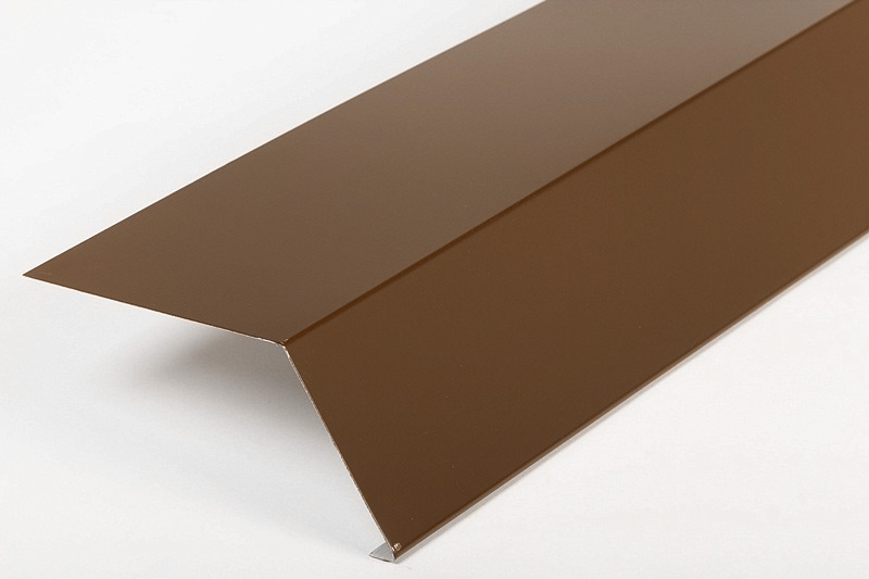 Планка карнизная 100*69*2000 (ПЭ-01-8017-0,45) шоколадно-корич