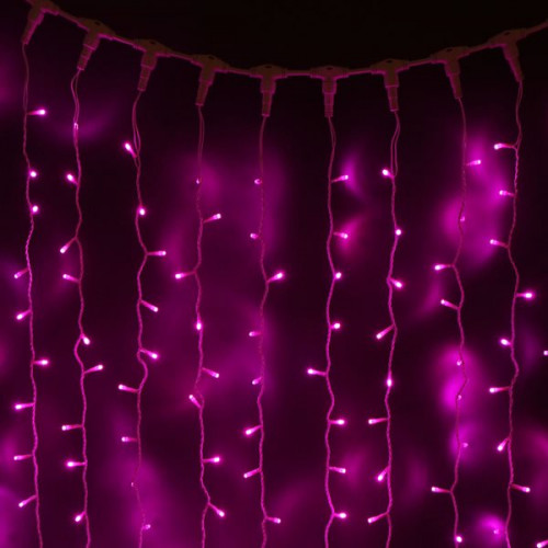 Занавес150x150см,368LED,фиолет, соедин,IP20,22.5 (6)