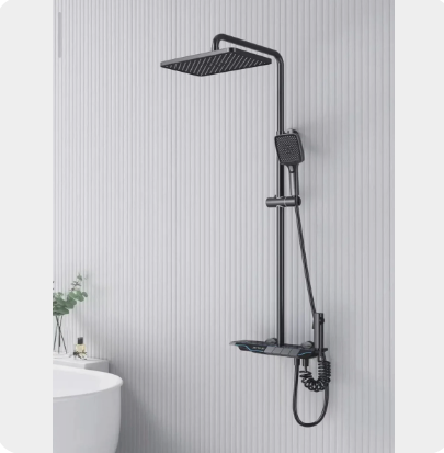 Душевая система PIANO GREY высокого давления (1)