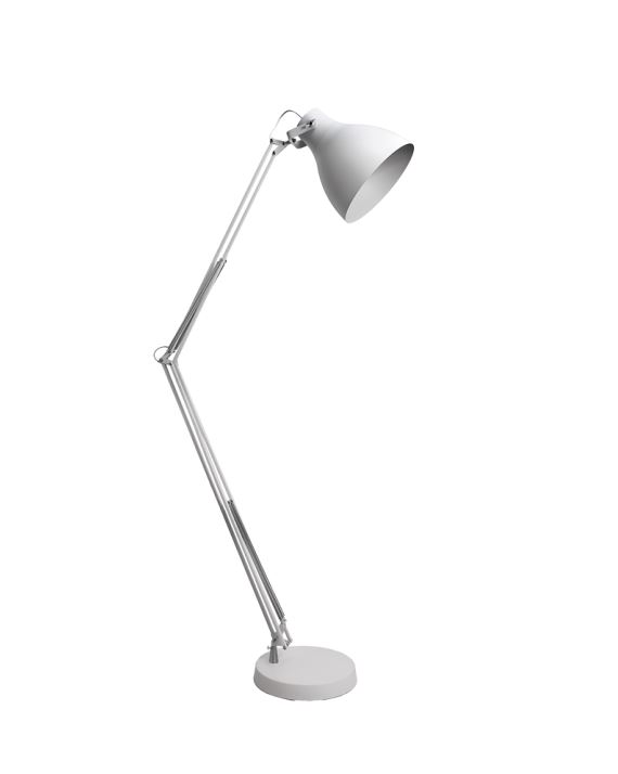 Светильник напольный (Торшер) Lusott 60 Вт, Е27, 220 В, белый