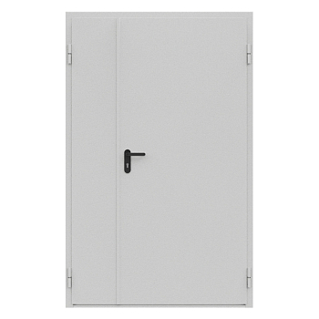 УЦЕНКА Дверь противопожар. 2ДП (EI-60, без доводчика, 90кг) RAL 7035 1350*2050 правая