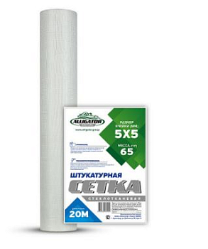 Cетка стеклотканевая ProFit ШТУКАТУРНАЯ, ячейка 5х5 , 1х20м (10)