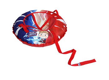 Тюбинг/ватрушка, супергерои  иаметр 80см, оксфорд 600D, ПВХ, бутиловая камера R14