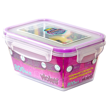 Контейнер д/СВЧ 0,8л прямоуг. герметич. (18) 092080 (Основная серия)										