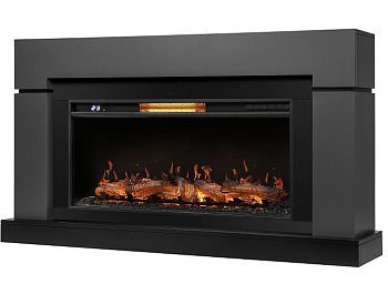 Каминокомплект: Очаг Royal Thermo Aurora RTFP/P-AR40LS, портал Lindos 42/40/36, графит